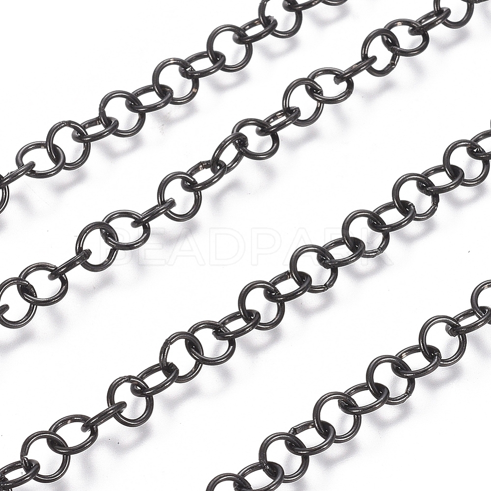 304 Stainless Steel Rolo Chains Beadpark