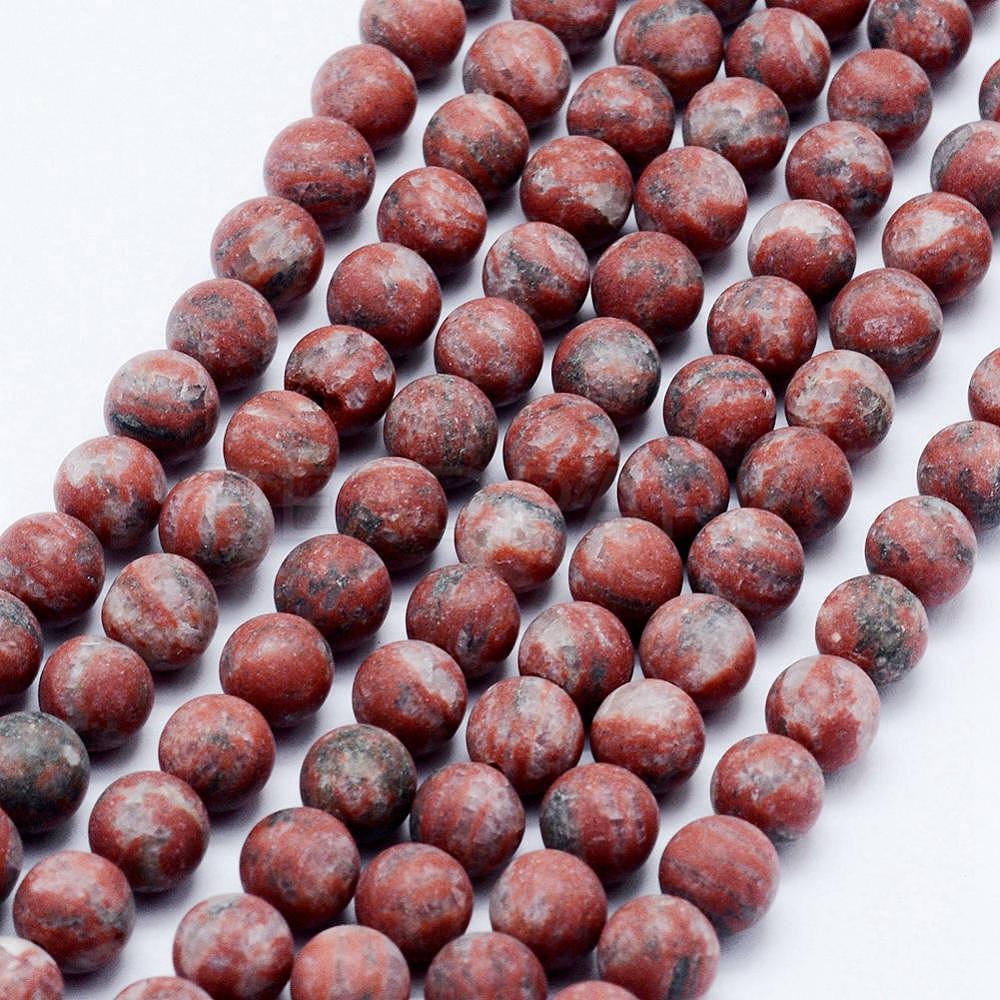 Natural Sesame Jasper Kiwi Jasper Beads Strands Beadpark