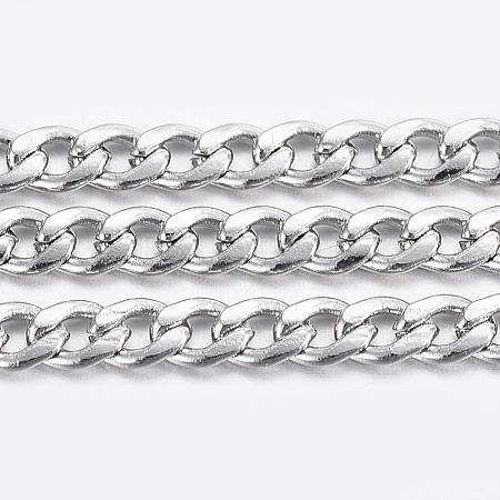 Tarnish Resistant Stainless Steel Curb Chains Beadpark