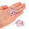 500Pcs Electroplat Opaque Glass Beads EGLA-YW0001-39B-5
