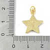 Brass Enamel Pendants KK-B114-11G-3