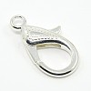 Tibetan Style Alloy Lobster Claw Clasps PALLOY-O027-S01-1