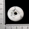Natural Howlite Pendants G-F820-13A-09-3