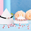 Opaque Acrylic European Beads OPDL-BT0001-01-7