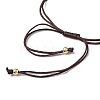 Adjustable Nylon Thread Braided Bead Bracelets BJEW-JB05330-02-3