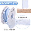 1Roll 5 Yards ABS Pearl Edged Mesh Ribbon for Bowknot Making OCOR-YW0001-13A-3