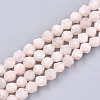 Natural Pink Morganite Beads Strands G-T108-28A-1