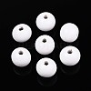 Spray Painted Round Natural Schima Wood Beads WOOD-A018-12mm-31-2