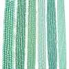 Electroplate Glass Beads Strands EGLA-A044-P1mm-A14-2