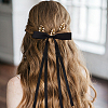 Polyester Ribbon Bowknot Alligator Hair Clips AJEW-CP0008-40A-5