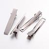 Iron Flat Alligator Hair Clip Findings X-IFIN-S286-46mm-1