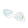 Frosted Transparent Acrylic Beads OACR-F013-03-2