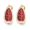Brass Enamel Pendants LS-KK-L231-19G-1