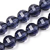 Faceted Round K9 Glass G-M182-10mm-20A-1
