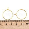 Brass Wine Glass Charm Rings EC067-1G-3