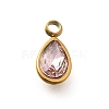304 Stainless Steel Pendants STAS-Q346-04G-03-1