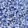 6/0 Opaque Colours Seep Glass Seed Beads SEED-F003-04A-02-3