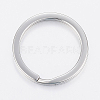 Tarnish Resistant 304 Stainless Steel Keychain Clasps STAS-K167-11P-A-1