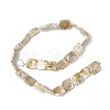 Drawbench Style Natural Freshwater Shell Beads Strands SHEL-C003-01-2