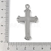 Non-Tarnish 304 Stainless Steel Pendants STAS-Q328-01P-07-3