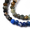 Natural & Synthetic Mixed Gemstone Beads Strands G-D080-A01-03-27-3