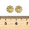 304 Stainless Steel Bead Caps X1-STAS-B087-10A-G-3