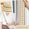 12M Polyester Jacquard Leaf Ribbon OCOR-OC0001-46B-6