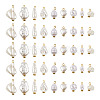 9 Sets 9 Style ABS Plastic Imitation Pearl Pendants KY-TA0001-23-10