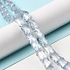AB Color Plated Transparent Glass Beads Strands EGLA-P051-06A-A03-3