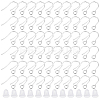 300Pcs 316 Surgical Stainless Steel Earring Hooks STAS-BBC0010-62P-1