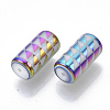 Electroplate Glass Beads EGLA-N003-05D-2
