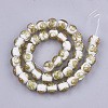 Handmade Gold Sand Lampwork Beads LAMP-T006-06K-2