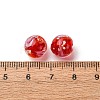 Luminous Handmade Glod Sand Lampwork Beads Strands LAMP-B028-03K-10mm-7