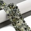 Natural Prehnite Beads Strands X-G-G140-A19-08-2
