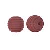 Thread Honeycomb Silicone Beads SI-JX0024A-39-1