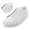 6 Pairs 6 Colors Zinc Alloy One-click Hook Buckle for Canvas Sports Shoes FIND-GF0004-54-7