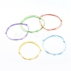 Adjustable Korean Waxed Polyester Cord Bracelets BJEW-JB05068-02-1