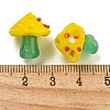 Handmade Bumpy Lampwork Beads LAMP-S067-01B-2