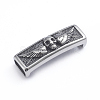 Retro 304 Stainless Steel Slide Charms/Slider Beads STAS-L243-006AS-1
