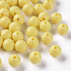 Opaque Acrylic Beads MACR-S370-C10mm-A10-1