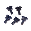 Natural Sodalite Coconut Tree Pendants G-N342-02A-1