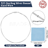 925 Sterling Silver Wires STER-BBC0006-69B-2