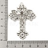 Tibetan Style Alloy Big Pendants TIBE-L013-02AS-04-3