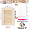 Olycraft DIY Chips Shell Mosaic Photo Frame Making Kit DIY-OC0004-47-2