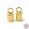 925 Sterling Silver Cord Ends STER-P055-02C-G-1