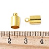 Brass Cord Tips KK-H579-G-3