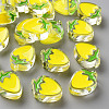 Transparent Enamel Acrylic Beads X1-TACR-S155-003H-1