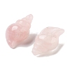 Natural Rose Quartz Carved Figurines DJEW-L023-H01-2
