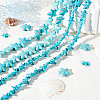 ARRICRAFT 4 Strands 2 Styles Synthetic Turquoise Beads Strands TURQ-AR0001-14-5