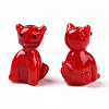 Handmade Lampwork Beads LAMP-T021-19-M-4